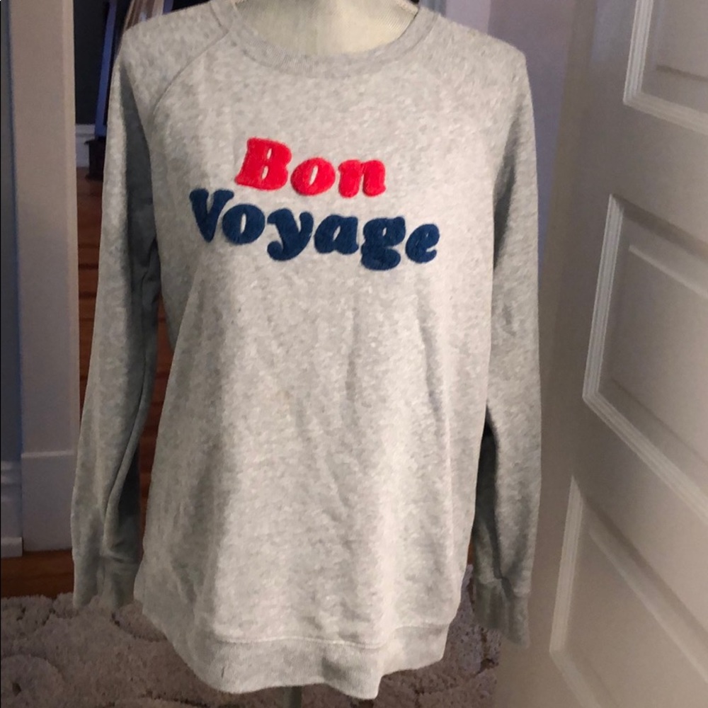Old Navy stylish sweatshirt. Bon voyage! Size M